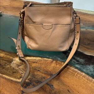 American Leather Co. Tan Shoulder Bag NWOT